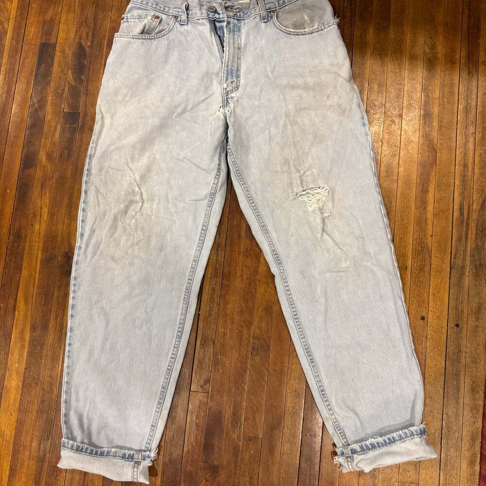 Vintage Levi's 550- Made in the USA- Orange Tab Relaxed Fit Jeans